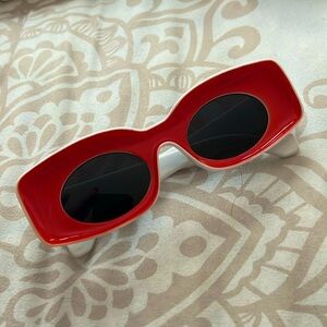 Red sunglasses